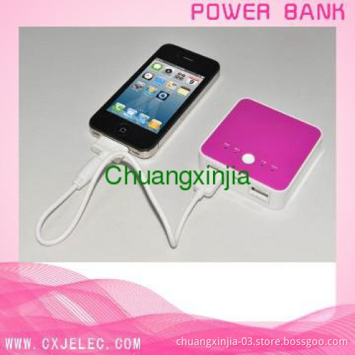 Brief fashion design USB power bank 3200mAh